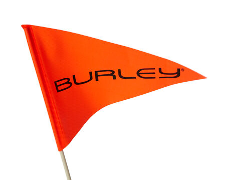 Burley velopiekabes drošības karogs