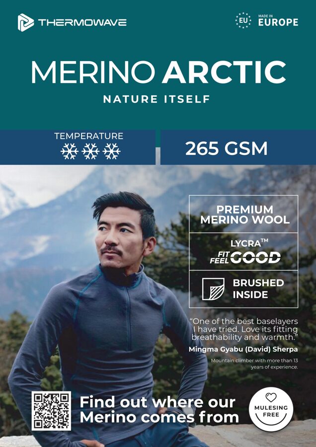 Vīriešu bikses THERMOWAVE Merino Arctic