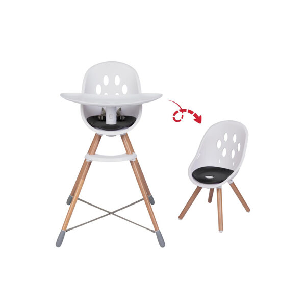Phil&Teds bērnu barošanas krēsls Poppy wood